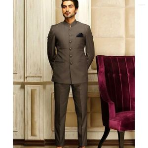 Trajes para hombres de boda hombres 2023 brown para hombres chaquetas para esmoquin para pantalones