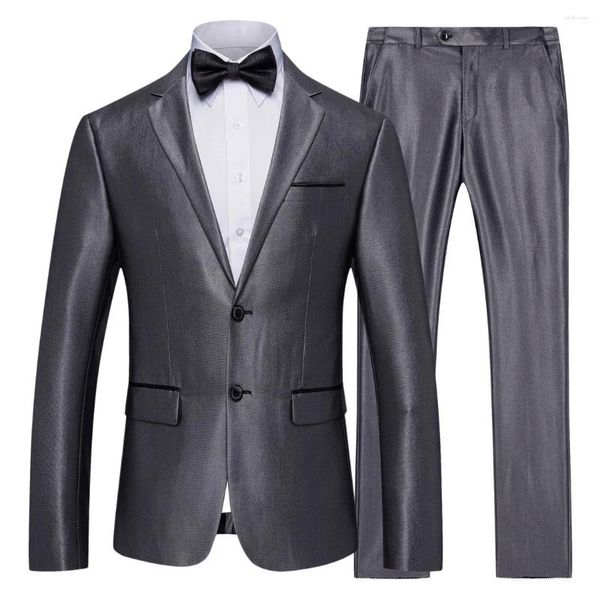 Costumes pour hommes XF004 2024 vêtements S-5XL costume pour homme 2 ensembles professionnel affaires mariage marié marié hommes avec pantalon