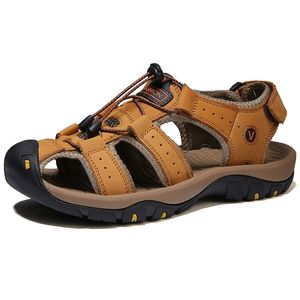 Heren Zomer mannen Ademend wandelen Slippers Outdoor Sandalen Flat Casual Male schoenen Hoge kwaliteit 230509