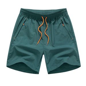 Pantalones de playa de gran tamaño de verano para hombres, pantalones cortos deportivos, cortos de secado rápido de tamaño europeo, equipo impreso