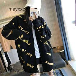 Herentrui Balencgs Hoodies Women Sweaters Paris Designer Home's veelzijdige nieuwe modebrief breien Cardigan Coat vrouwelijke shows 2LA4