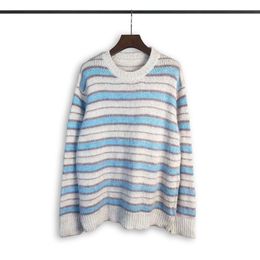 Sweater Sweater Sweater Carta Jacquard Jacquard Sweater Long Sweater Jumper Casual Crew Teck Flower Autumn Two Styles Back Letter 2249