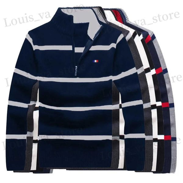 Pulls pour hommes 100% coton hommes cardigan homme pull automne hiver haut vente taille m-3xl classique décontracté meilleur haute qualité France pulls T231016