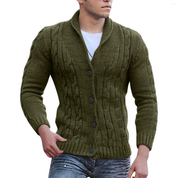 Pulls pour hommes 2022 Mode Pull Homme Cardigan Épais Slim Fit Jumpers Tricots Haute Qualité Automne Style Coréen Casual Mens # T2G