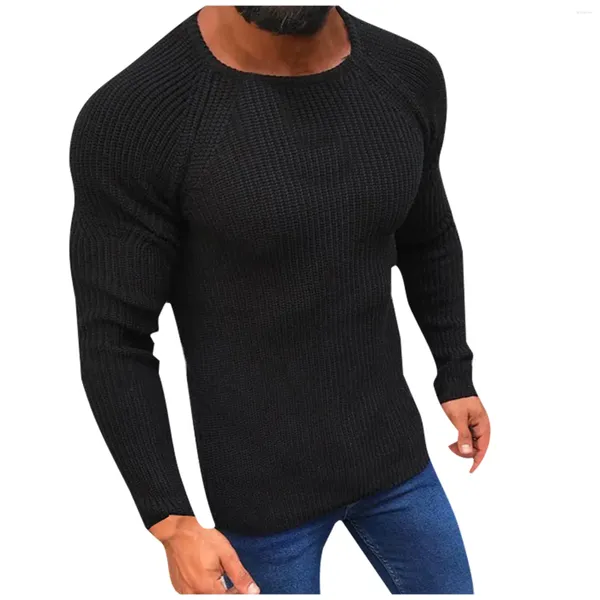 Suéteres para hombres 2023 Camisetas de marca Lycra Algodón Manga larga Hombres Camiseta Color puro Casual Manga para hombre Camiseta para hombre