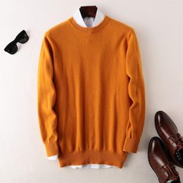 Suéteres para hombre, jersey de mezcla de algodón 2023, jersey para hombre, ropa cálida que combina con todo para otoño e invierno, jersey de punto