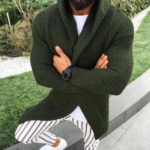Herentruien 2023 Mens trui jas veer openste steek casual truijag tricot vid van masculino mannelijke herfst hoodies gebreide overkleding