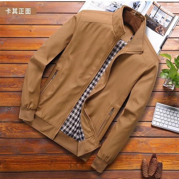 Suéteres para hombres 2023 Primavera Otoño Casual Moda sólida Slim Bomber Jacket Hombres Abrigo Llegada Chaquetas de béisbol M-6XL Top