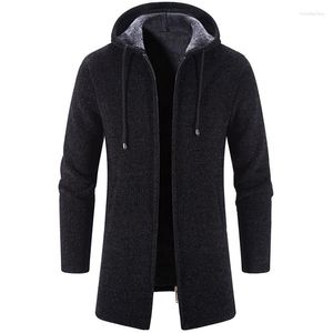 Herentruien 2023 Winter Fleece Cardigan Mannen