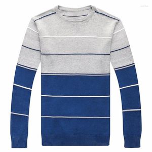 Pulls pour hommes 2024 Tricots Mode Casual Slim Fit Pull à col rond