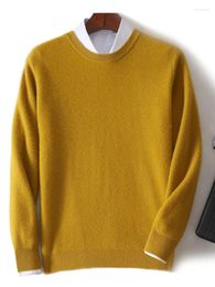 Ponts-pulls masculins Addonee 2024 Pull à col o à manches longues Smart Casual Casual Wool Wool Knitwear Spring Automne Basic Clothes Tops