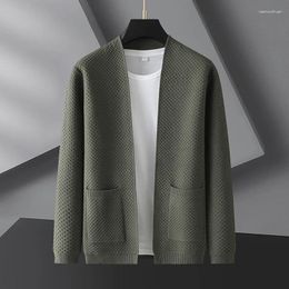 Pulls pour hommes Arrivée Fahsion Suepr Grand printemps et automne Cardigan tricoté Manteau Pull Plus Taille L XL 2XL 3XL 4XL 5XL 6XL 7XL 8XL