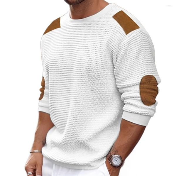 Suéteres masculinos Autumn/Winter Fashion Euroamerican Knitwear Awear Men/Youth Sobre Suplmo de gamuza Tipo recto