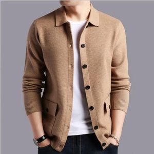 Pulls pour hommes Marque Vêtements Mode Mâle Haute Qualité Loisirs Cardigan Tricot SweaterMen's Slim Fit Knit Shirtsvêtements Taille S-3XL 231019