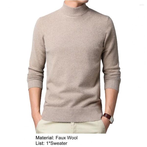 Suéteres para hombres Ropa de marca de estilo británico Hombres Camisetas de manga larga de alta calidad / Otoño Invierno para hombres Mantenga la camiseta de ocio cálida Tallas grandes