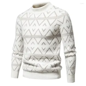 Pulls pour hommes Tendance décontractée Pull imitation vison Doux et confortable Pull en tricot chaud Vêtements pour hommes