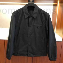 Pulls pour hommes Designer 2023 Début du printemps Nouveau Triangle Polo Veste Manteau Qualité Haut de gamme Luxe Single Piece Goods GOGP