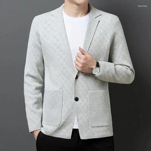 Pulls pour hommes Designer Mode Cardigan Cardigan Cool Vestes pour hommes Classique Casual Style coréen Styliste Manteaux Vêtements