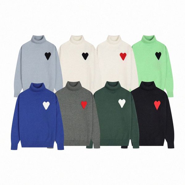 Pulls à sweat de créateur de chandails pour hommes Amis pour hommes cols swetshirts motif broderie Pullover AMIES Pull