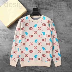 Herensweaters designer luxe Ontwerperstruien dames met lange mouwen klassiek veelkleurig sweatshirt met ronde hals Herfst-winter warm houden effen trui van hoge kwaliteit