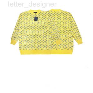 Herentruien designer heren dames trui mode casual ronde lange mouw letterprint I39Z