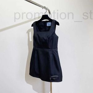 Herentruien Designer Nieuwe herfst 2023 Camisole Zipper Pocket Mouwloze jurk voor vrouwen trendy hnim