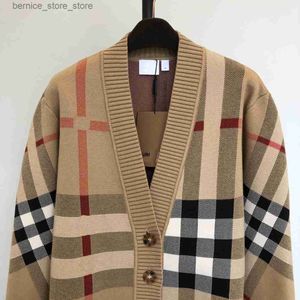Heren truien Designer Sweater Dames herfst ronde nek streep mode mode lange mouw dames hoogwaardige vestiging van dames trui trui jas Q240530