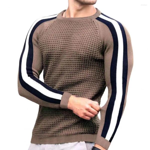 Pulls pour hommes Mode T-shirts à manches longues O-Cou Séchage rapide Fitness Printemps Automne Tees Hommes Chemise Lâche Tops Sportswear Courir