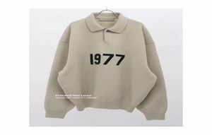 Pulls pour hommes Firmlanch Fall Fall Polon Polo Polo Pullover for Men Women Trickear Top Oversize Sweatercoat Jumper 2209262838029