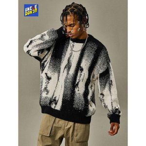 Suéteres para hombres Suéter gótico vintage jersey hombres hip hop harajuku suéter y2k ropa de punto suéter pareja suéter drio 230901