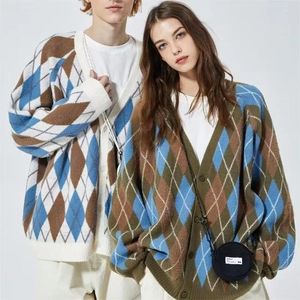 Herensweaters Grafische trui Jeugd Gebreid O-hals Lange mouw Truien Valentijnsdag Jaar Paar Winter Warm houden Koreaanse stijl Ins