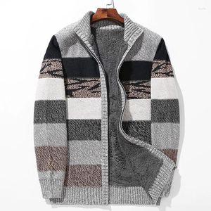 Heren Truien ICPANS Plus Size L-6XL Winter Mannelijke Lam Kasjmier Vesten Mannen Katoen Polyester Jas Dikker Warm Vest 2024