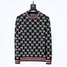 Pulls pour hommes Luxe 2023 Nouveau tricot broderie sweats à capuche pull homme hommes femmes à manches longues pull designer mode