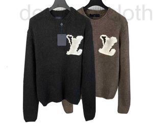 Herensweaters luxe hoodie ontwerpers mode Allover letter tech truien bedrukt otton gebreid ronde hals dames Parijs sportkleding Retro stijl Amerikaanse maat S-3XL FX1V
