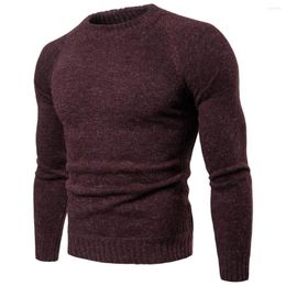 Suéteres para hombres Hombres Otoño Suéter casual Slim Fit Prendas de punto Outwear Invierno cálido