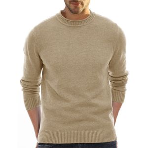 Truien voor heren Heren Casual effen truien Losse Koreaanse mode-sweater Luxe merkkleding voor heren Mode Slim Fit Gebreide kleding Truien 230904