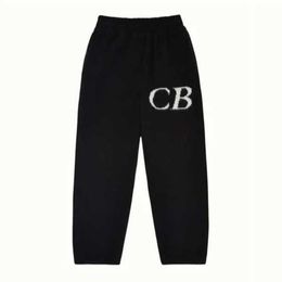 Pulls pour hommes Pantalons pour hommes surdimensionnés Cole Buxton Pantalons en tricot Hommes Femmes 1 Top Qualité Vintage Jacquard CB Pantalon de survêtement en laine à l'intérieur Tags z6