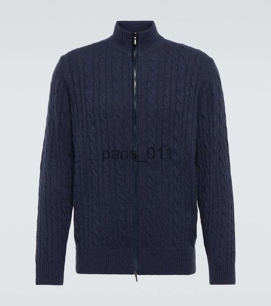 Pulls pour hommes Hommes Pull Designer Style européen et américain Automne et hiver Loro Piana Cardigan en cachemire tricoté Casual Shirt x0921