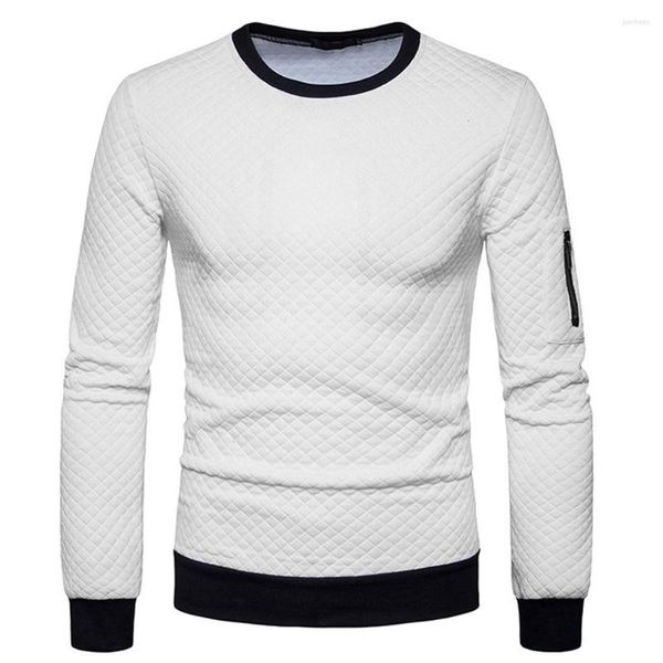 Pulls pour hommes Pulls pour hommes Pulls solides Pulls à col montant Printemps et automne Porter un maillot de corps mince Taille M à 4XL Bonne extensibilité