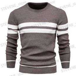 Suéter masculino pulôveres quentes de malha suéter masculino moletom casual harajuku pulôver de malha jumper moda suéter roupas de inverno malhas T231121