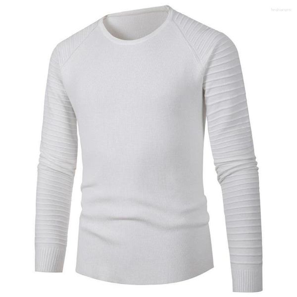 Pulls pour hommes Hommes Automne Hiver Chaud Pull tricoté à manches longues épais col de tortue pull pull tricots hauts couleur unie base