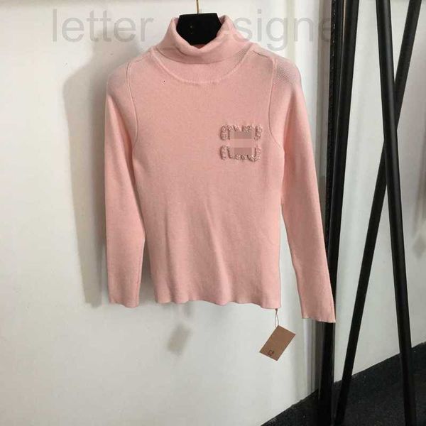 Pulls pour hommes Hommes Femmes Designers Pull MIUI Pull à manches longues Sweat-shirt Broderie Tricots Homme Vêtements Hiver Vêtements chauds S à L Taille