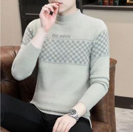 Men's Sweaters Mink Designer Luxury New Fashion Knit Streetwear Pullover Sweater Casual Jumper Mens Clothes
