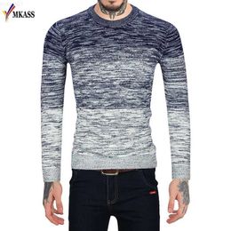 Mannen Truien MKASS 2017 Hot Nieuwe Lente Herfst Merk kleding Mannen Truien Truien Breien Mode Designer Casual Man Knitwear 6011 L230719