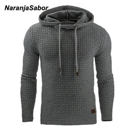 Herentruien naranjasabor herfst heren hoodies slanke capuchon sweatshirts heren jassen mannelijke casual sportkleding streetwear merk kleding N461 220829
