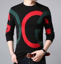 Pulls pour hommes Parkas Oversized New Pullover Luxury G O-Neck Casual Fashion Clothing