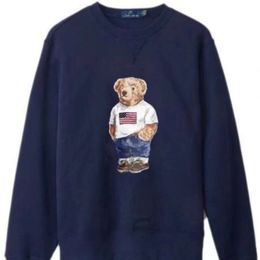 Suéteres para hombres Rl Diseñador Hombres Puntos Suéter Ralphs Polos Oso Bordado Laurens Jersey Crewneck Punto Manga larga Casual P22