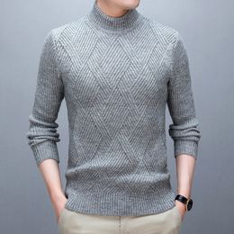 Sweaters Sweaters Stijlvol solide kleurstand Kraag los