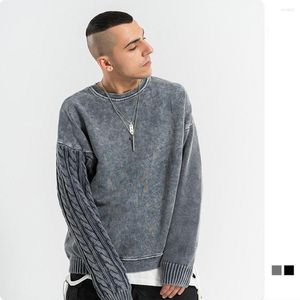 Heren Truien Sweatershirt Herfst Winter Mannen Streetwear Kleding Trui O-hals Mode Toevallig Paar Man