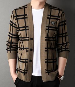 Heren truien Top Grade Winter Designer Fashion Breat Cardigans Sweater Sweater Men Casual trendy Coats Jacket Kleding